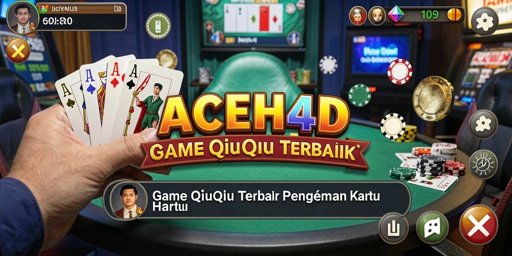 Gameplay seru dalam ACEH4D saat bermain QiuQiu.