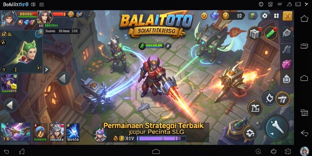 Tampilan gameplay menarik dalam BALAITOTO, penuh strategi SLG.