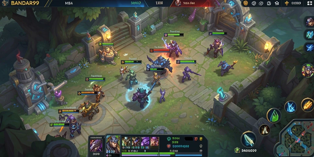 Tampilan gameplay BANDAR99 yang seru dan menantang.