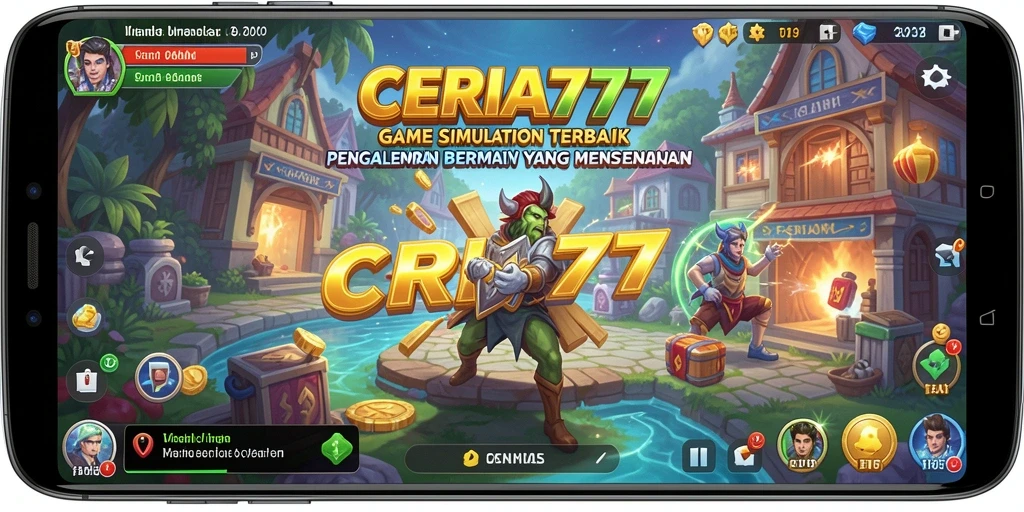 Tampilan gameplay CERIA777 yang menarik dan interaktif.