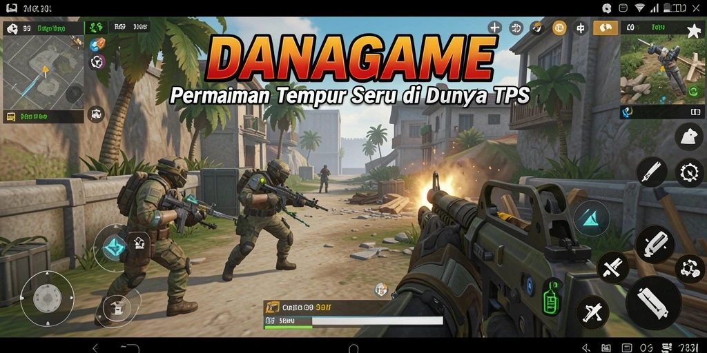 Tampilan gameplay TPS yang mendebarkan dan intens.