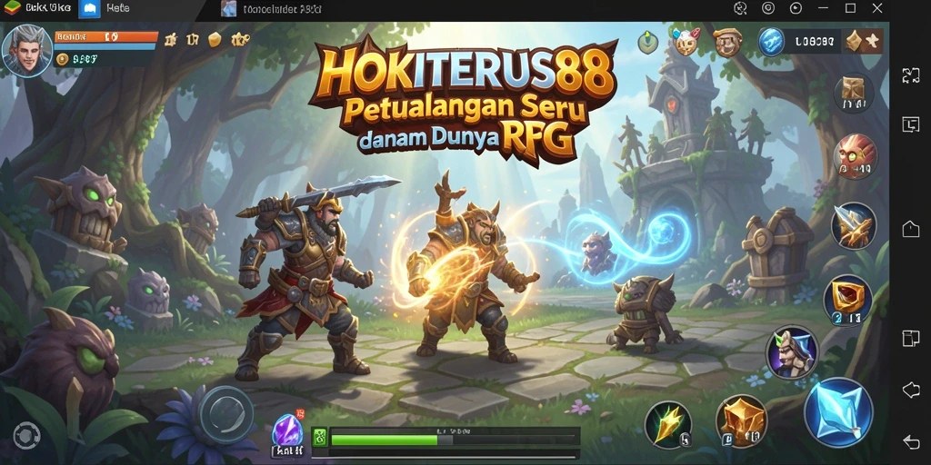 Tampilan dari gameplay HOKITERUS88 yang seru dan penuh aksi.