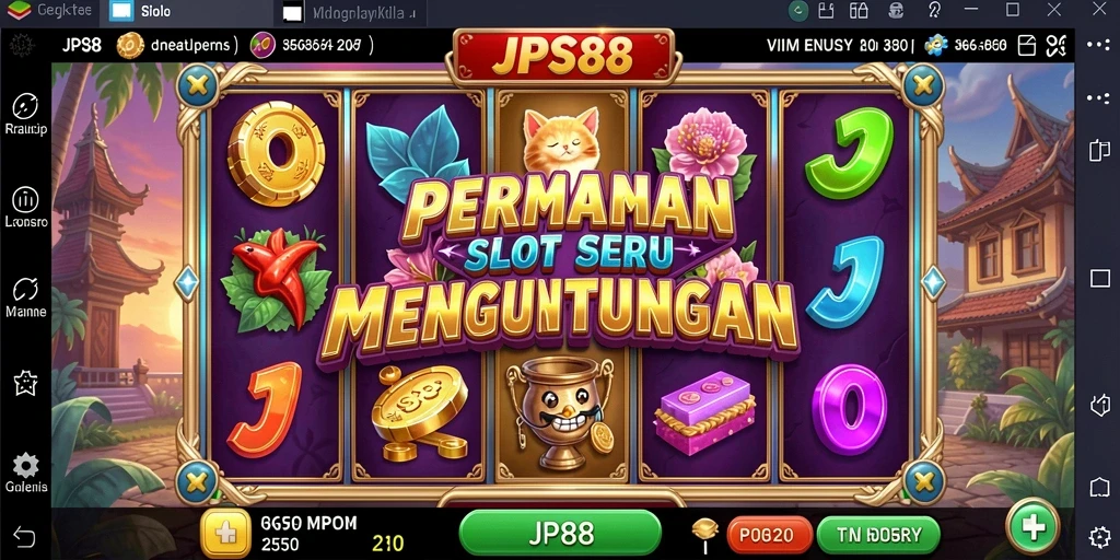 Screenshot utama JPS88 menunjukkan gameplay yang seru dan grafis menawan.