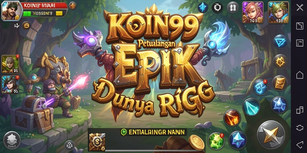 Tangkap momen epik di dunia fantastis KOIN99 dengan gameplay yang mengasyikkan.