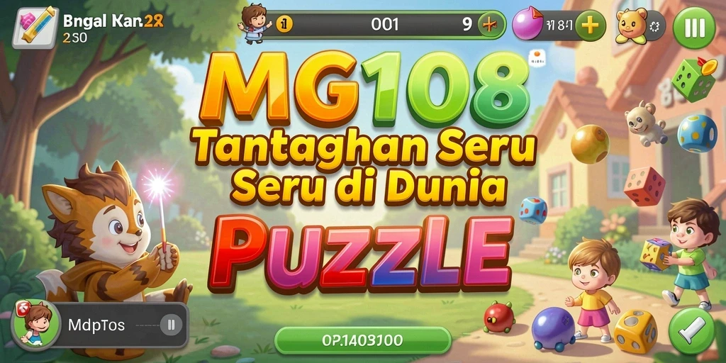 Gameplay menarik dari MG108 dengan tantangan puzzle yang seru.