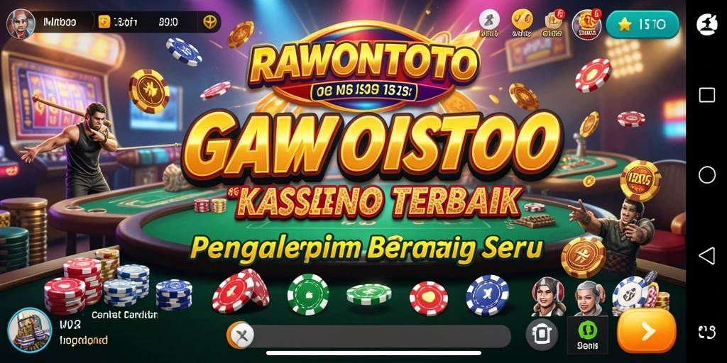Tampilan gameplay RAWONTOTO yang menarik dan penuh aksi.