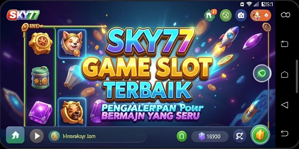 Tampilan gameplay yang menarik dan grafis memukau dari SKY77.