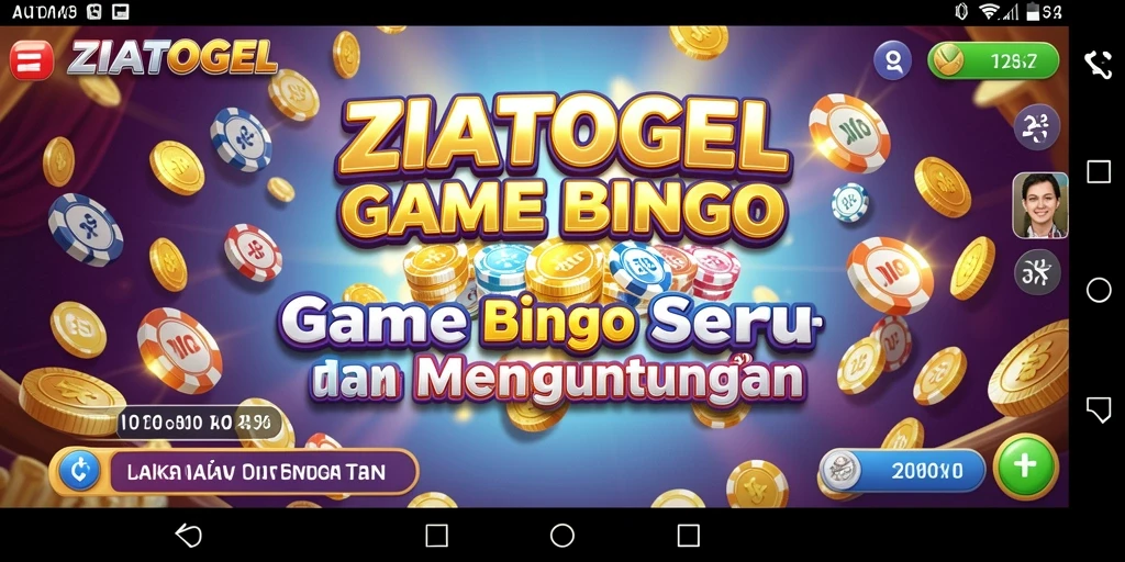 Gameplay ZIATOGEL yang seru dan penuh warna.