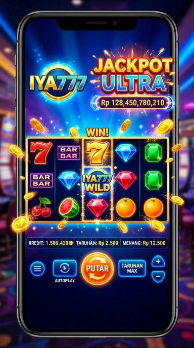 Tampilan aplikasi iya777 yang intuitif dan menarik.